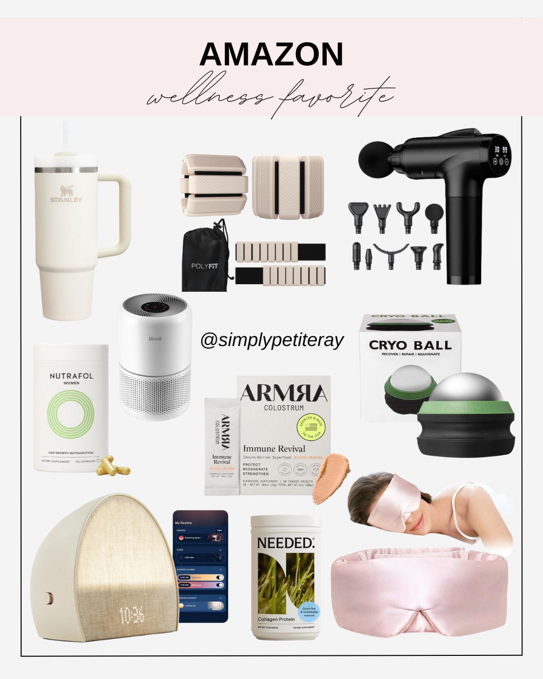 Amazon Wellness Favorites

#amazon #wellnessfinds #wellnessfavorites 

 #LTKActive #LTKFitness