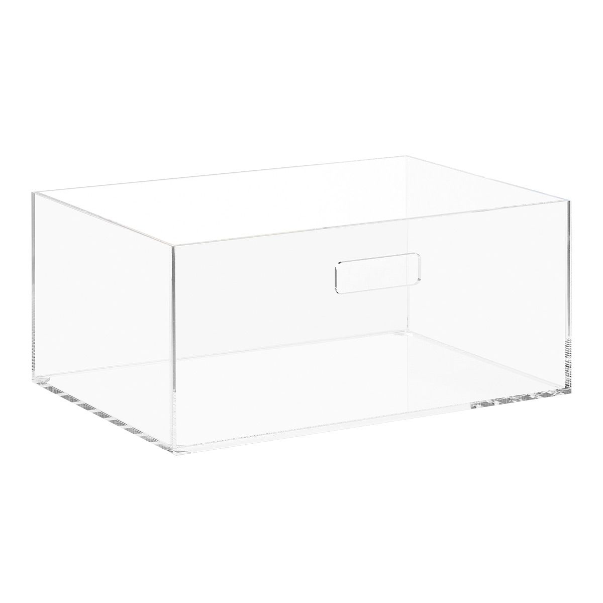 The Container Store Large Luxe Acrylic Bin ClearBy The Container Store0.0No Reviews$37.49/eaReg $... | The Container Store