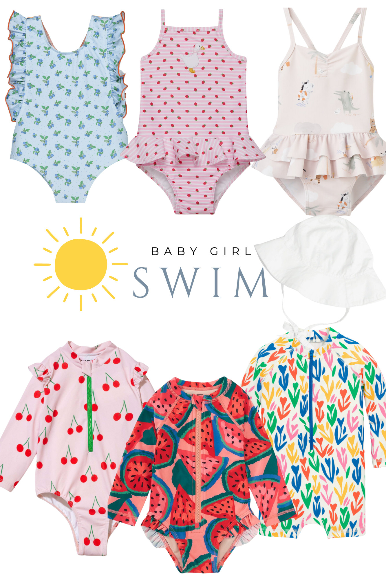 Baby girl swimsuit ideas for summer; Preppy baby, preppy baby girl, baby swimsuit, baby bikini, baby one piece, baby swim, baby girl swim, summer baby, vacation baby 

 #LTKBaby #LTKBump #LTKFamily