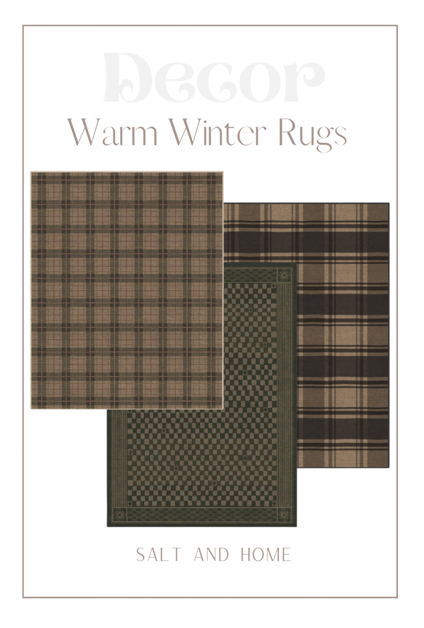 Warm color Rugganle washable rugs for winter! 

#LTKhome #LTKSeasonal