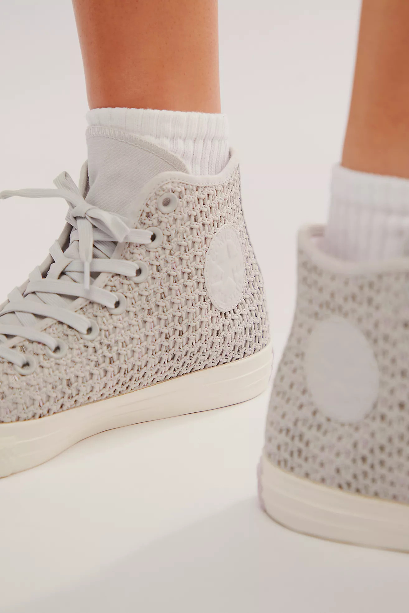 Chuck Taylor All Star Knit High Top Sneakers | Free People (Global - UK&FR Excluded)