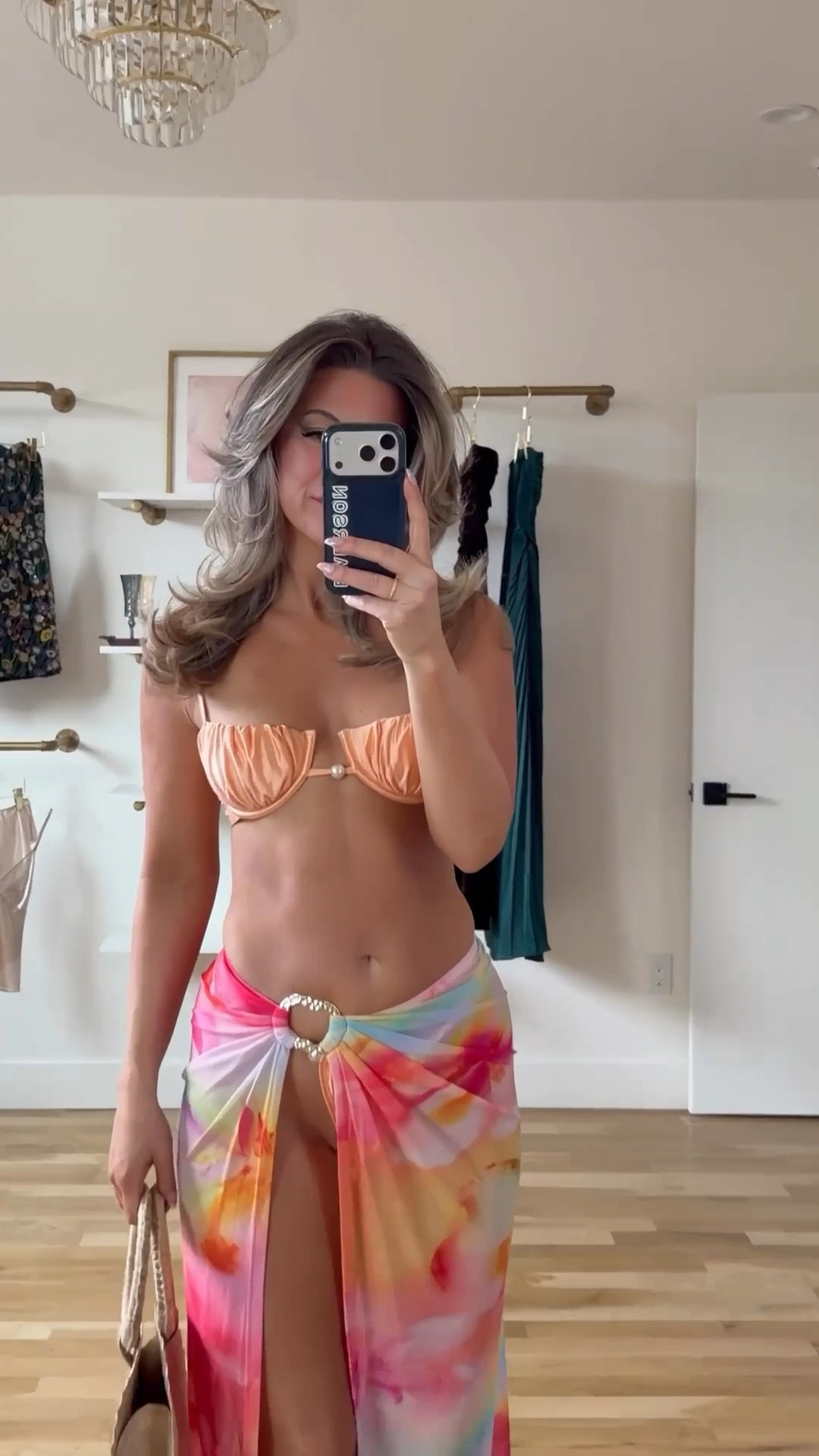 Summer swim and resortwear look peach shell bikini and floral sarong

Cupshe code: chic

Wearing my usual smalls/2
Medium bikini bottoms 

Swimwear
Resortwear
Bikini
Sarong Beach
Pool day
Vacation

#LTKgrwm #LTKTravel #LTKootd