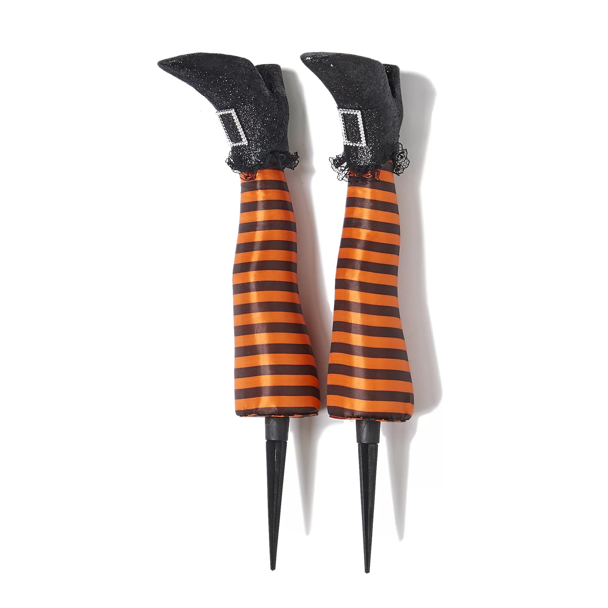 Pair Of Witch Legs Garden Stake | Wayfair North America