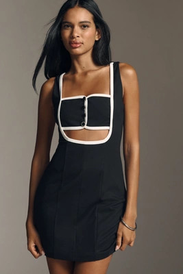 Sunday in Brooklyn Layered Cutout Mini Dress | Anthropologie (US)