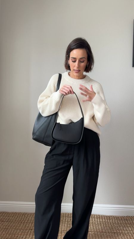 My Favorite The Row Bags review - full reviews on my YouTube channel (Modeetchien) 

NATALIE20 for 20% off belt
NAT15 for 15% off sweater and trousers 

#LTKover40 #LTKitbag #LTKVideo