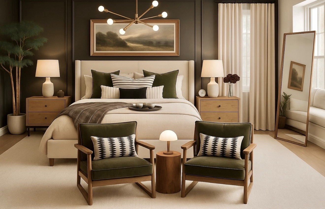 Creating a cozy and inviting bedroom starts with the right color palette and furniture. 🌿✨ Warm neutrals, deep greens, and soft textures set a relaxing tone, while durable furniture ensures your space stays beautiful and functional for years to come. Choose pieces that blend comfort with quality, your future self will thank you every cozy night in. 🛏️🌙 #BedroomDesign #CozyHome #InteriorInspo #DurableFurniture #ColorPaletteLove #HomeVibes


#LTKHalloween #LTKSaleAlert #LTKHome