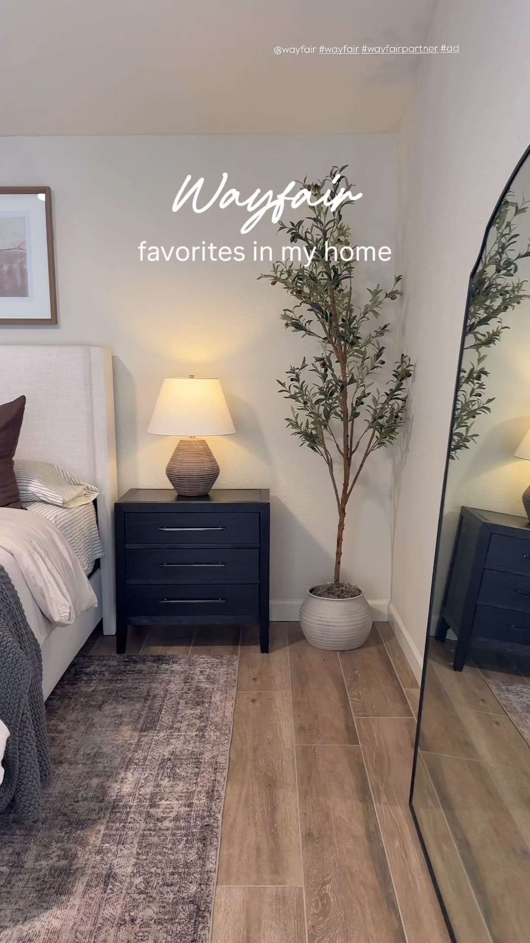I’m OBSESSED with these Wayfair pieces! My upholstered linen bed frame and black woodgrain nightstands have been the most-loved items in my home! 
Take advantage of Wayfair’s Tax Refund Sale and save up to 70% off, plus fast & easy delivery on orders over $35! Now is the time to shop!!

@wayfair #wayfair #wayfairpartner #ad 
 

 

#LTKHome #LTKSaleAlert