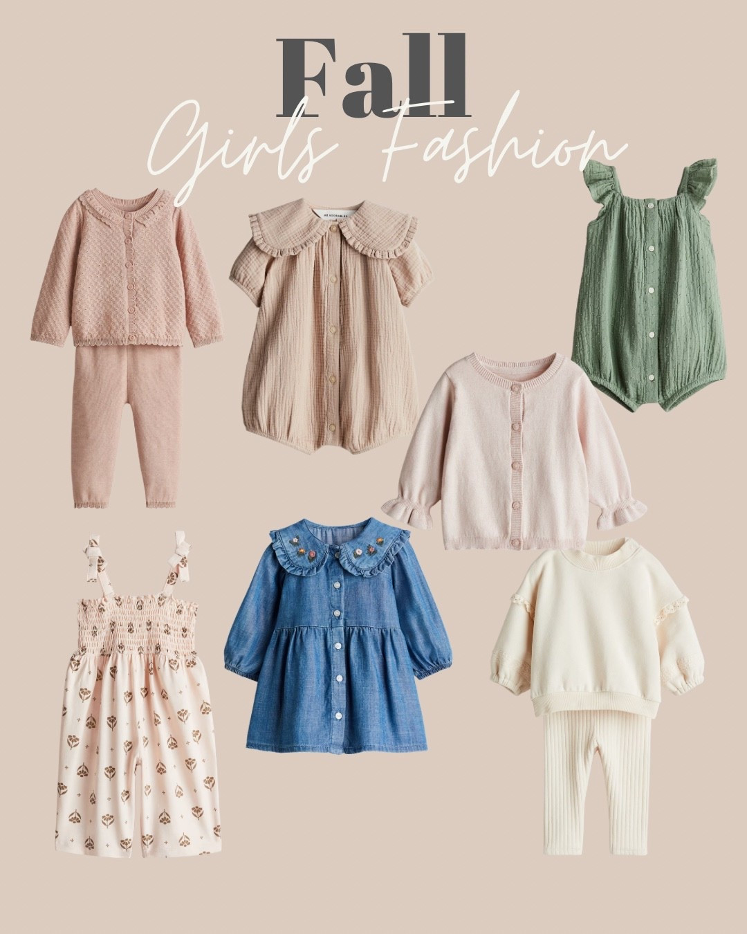 H&M girls fall fashion favs! 

#LTKBaby #LTKKids #LTKFindsUnder50