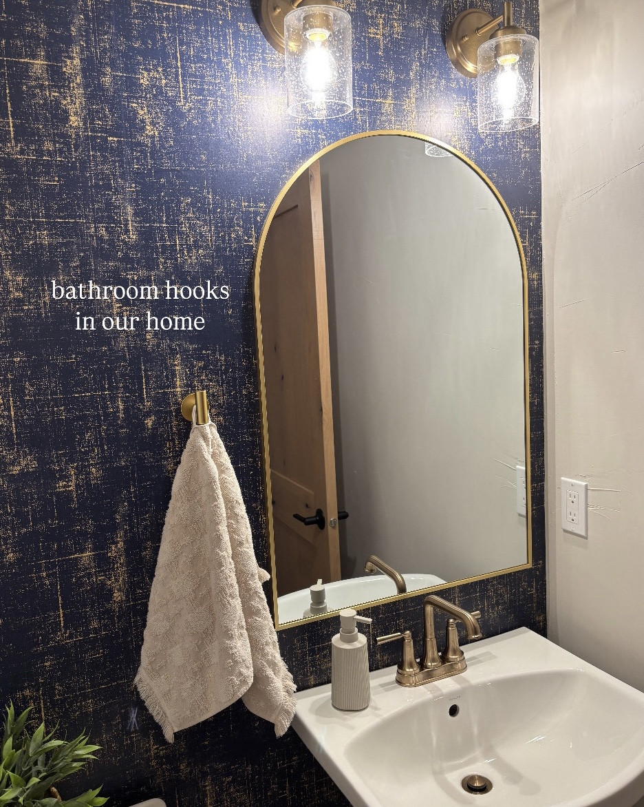 The perfect bathroom hooks— for bath + hand towels🛁🧼🚿

#LTKHome