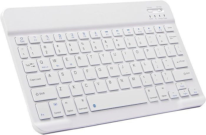Ultra-Slim Bluetooth Keyboard Portable Mini Wireless Keyboard Rechargeable for Apple iPad iPhone ... | Amazon (US)