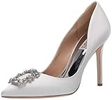 Badgley Mischka Women's Cher Pump, Soft White, 11 | Amazon (US)