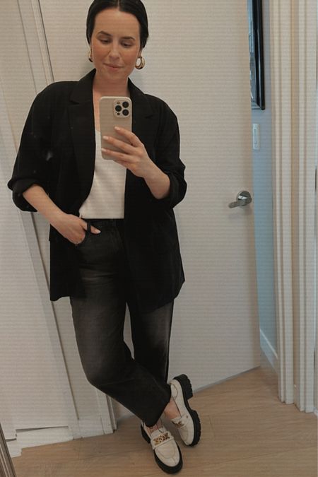 LOVING the Open Edit unstructured light weight blazer and these Elodie Loafers by Vionic. These shows are PERFECT for walking around the city all day! They are cute, but also crazy supportive!

#LTKsalealert #LTKstyletip #LTKSeasonal