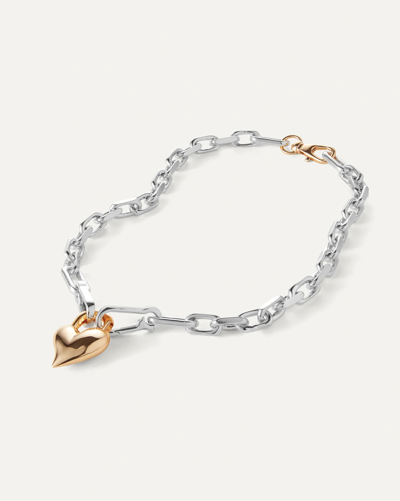 Padlock Heart Pendant Necklace | Jenny Bird (US)