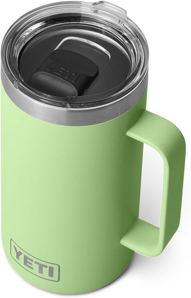 YETI Rambler 24 oz Mug, Vacuum Insulated, Stainless Steel with MagSlider Lid | Amazon (US)