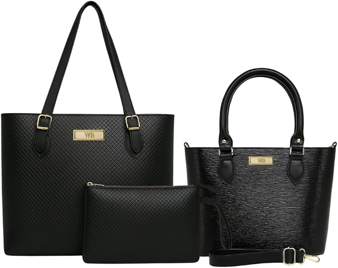Kit Bolsa Feminina Grande + Baú + Carteira | Amazon (BR)