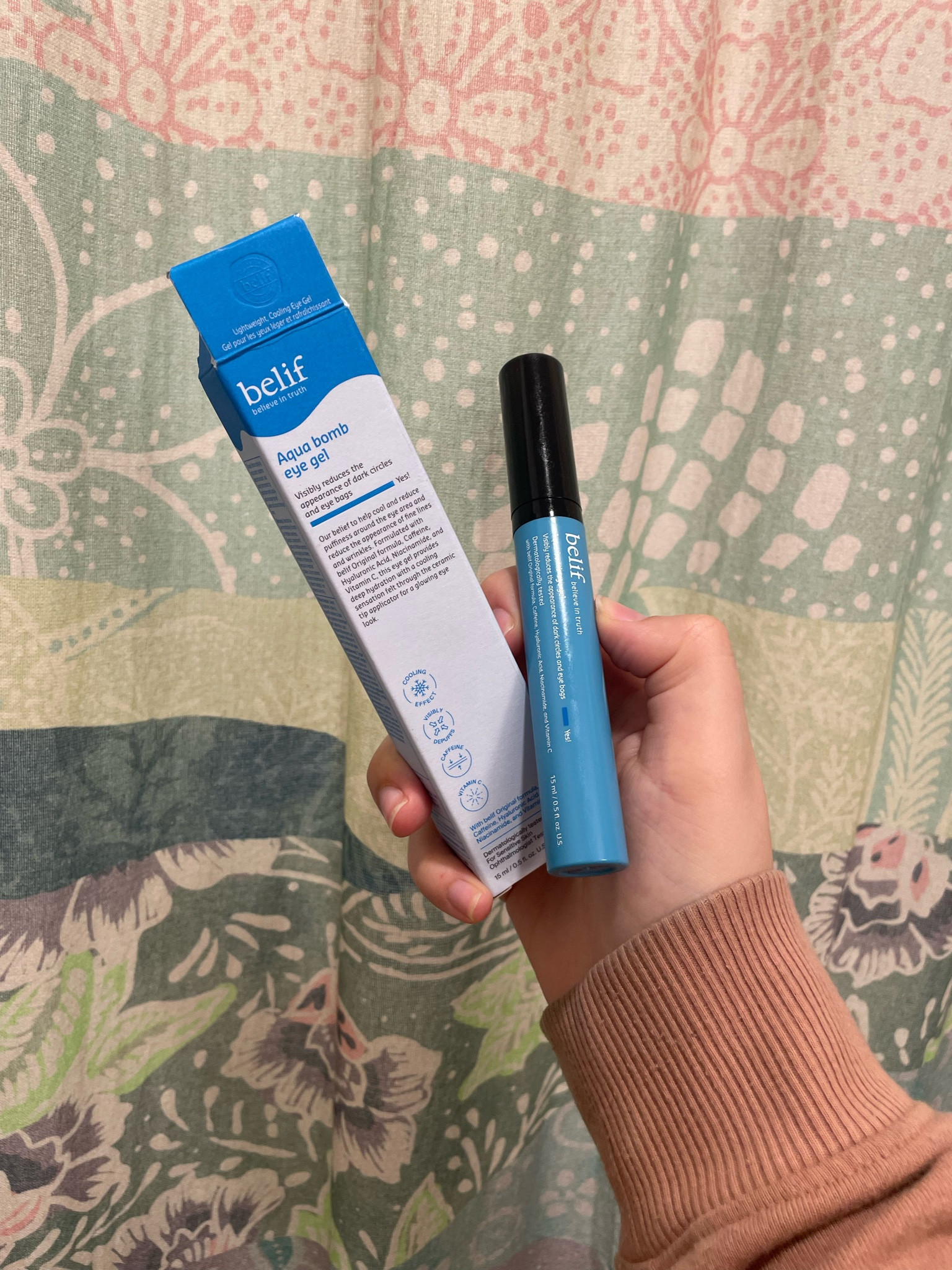 CLEAN BEAUTY FINDS!🤍

I love this stuff! It feels so cooling in the morning, clean ingredients like hyaluronic acid to help de puff the eyes  

Belief skincare  Korean skincare  eye gel  eye cream  eye bag gel  eye cooking  eye massage  skincare essentials  favorites  stocking stuffers  gifts for her  beauty must haves  emilyhosch

#LTKBeauty #LTKFindsUnder50 #LTKGiftGuide