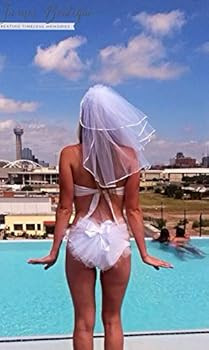 Ruolai Women's Bikini Veil, Booty Veil for The Bride to Be, Booty Cover for The Bride, Bridesmaid... | Amazon (US)