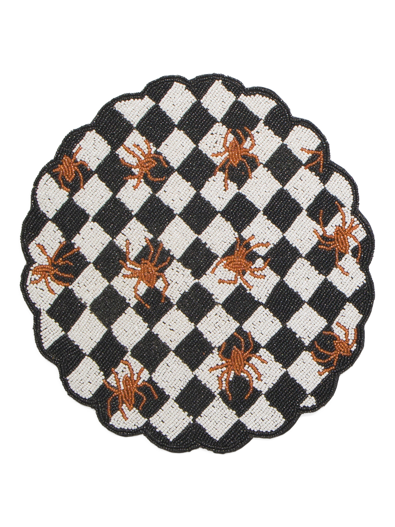 Checkered Spider Placemat | TJ Maxx