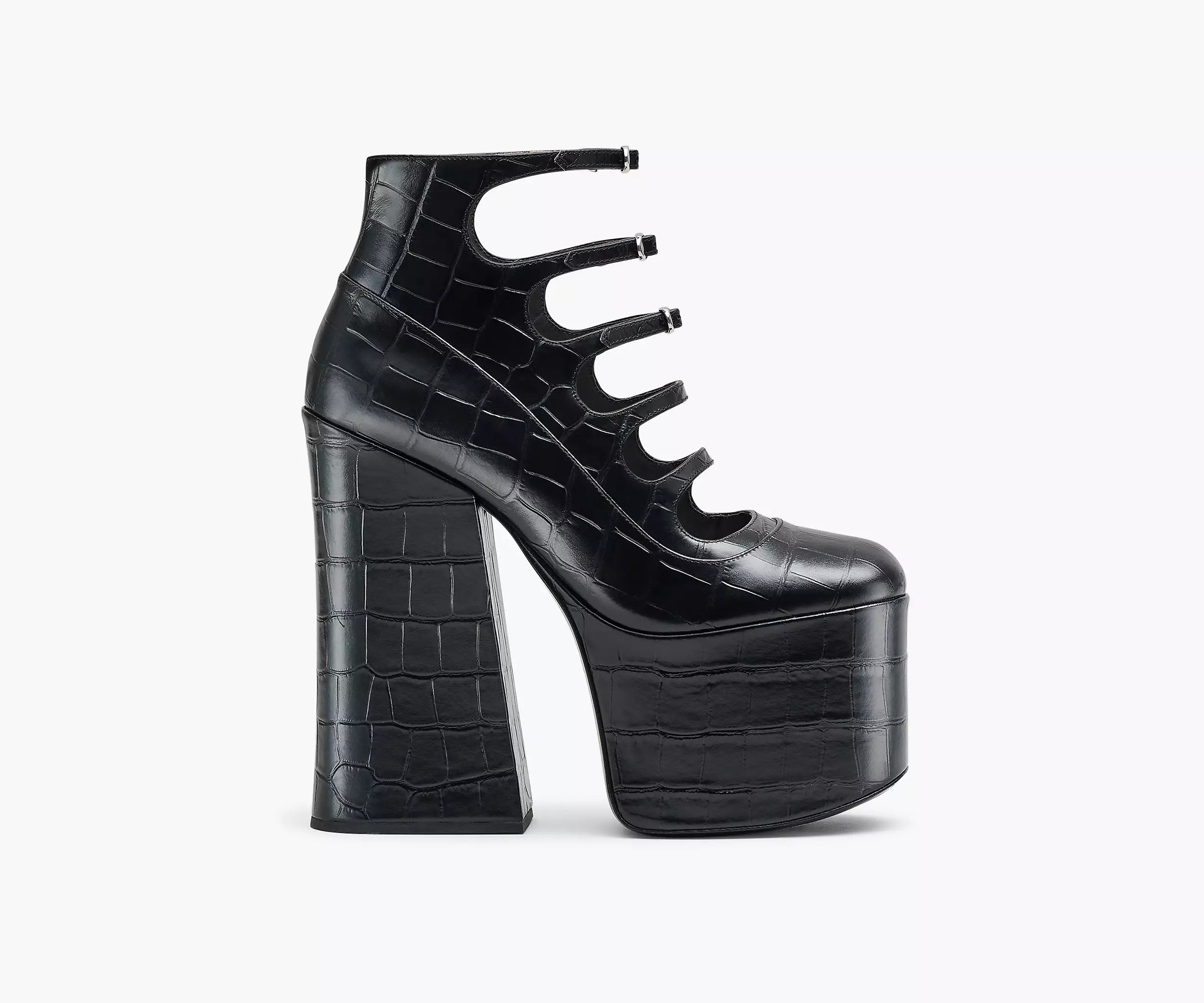 The Croc Embossed Kiki Ankle Boot | Marc Jacobs