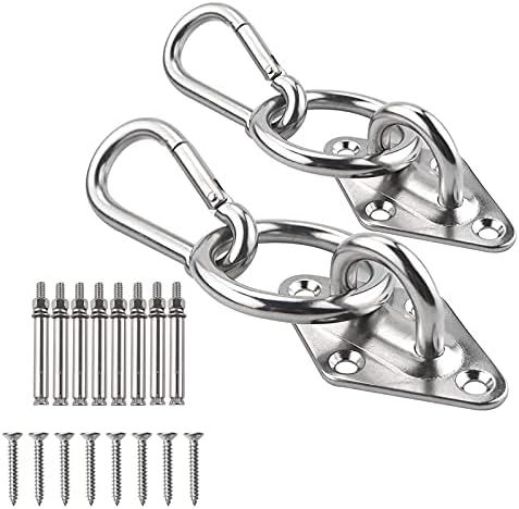 TooTaci Stainless Steel Hammock Hanging Kit,M8 Premium Hammock Hooks, Swing Ceiling Hook with Exp... | Amazon (CA)