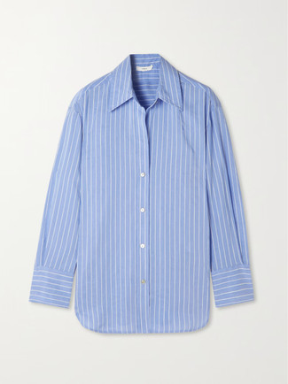 Striped Blue Shirt