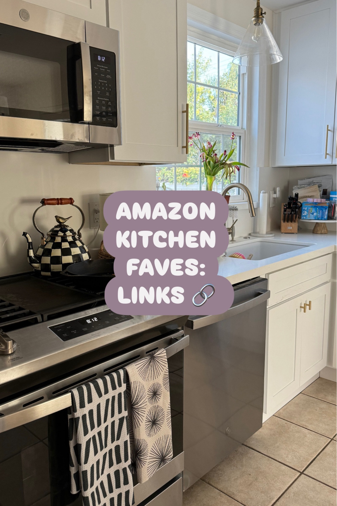 Amazon kitchen faves! Use code: 15GMDANIELLE for a discount on the geometry towels at checkout. 

#LTKHome