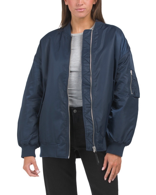 Nylon Bomber Jacket | TJ Maxx