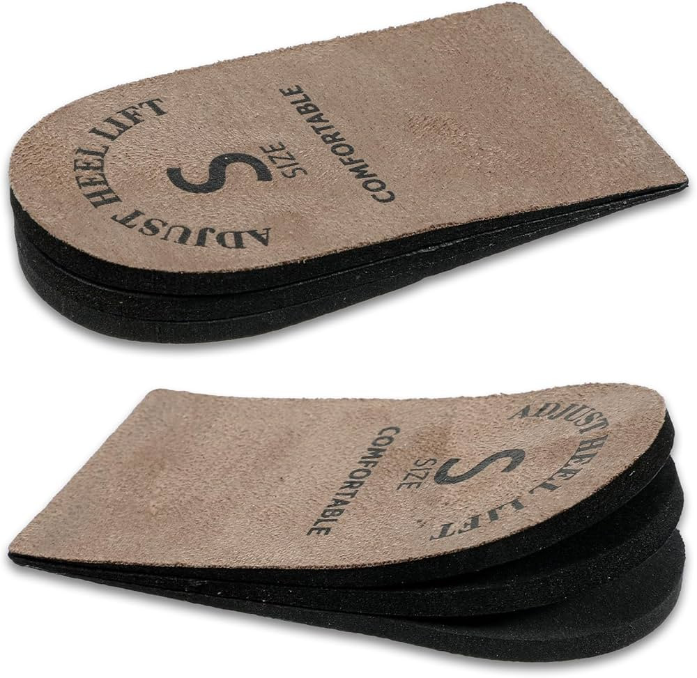 EVA Height Increase Heel Lifts for Women, Adjustable-Heel Inserts with Non-Slip, 3-Layer Invisibl... | Amazon (US)