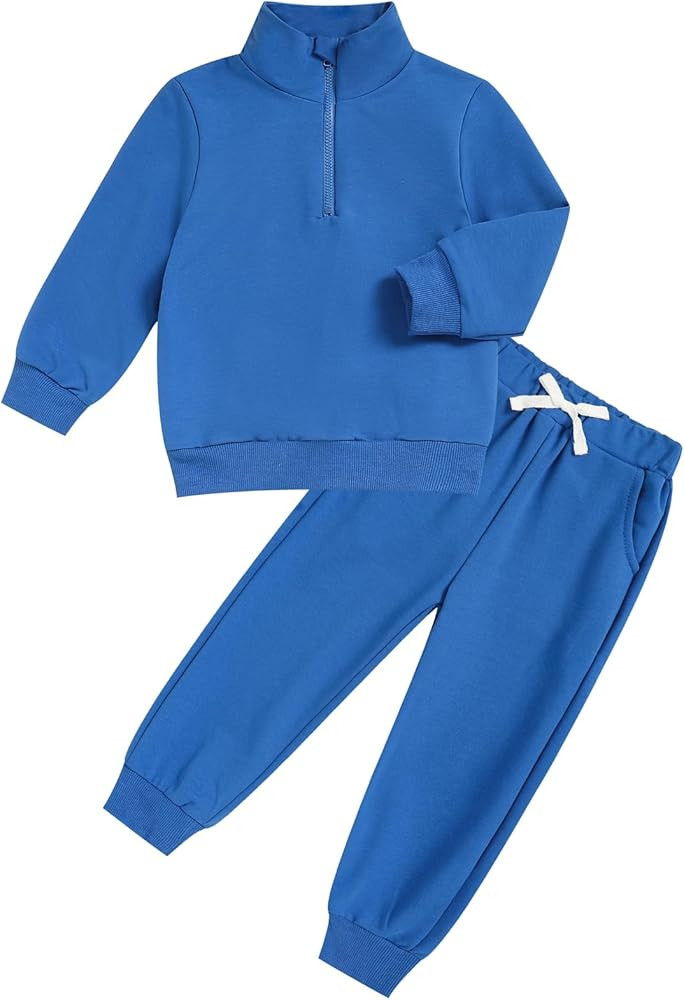 Amazon.com: GRNSHTS Toddler Matching Outfits Boy and Girl Fall Clothes Baby Long Sleeve Winter Sw... | Amazon (US)