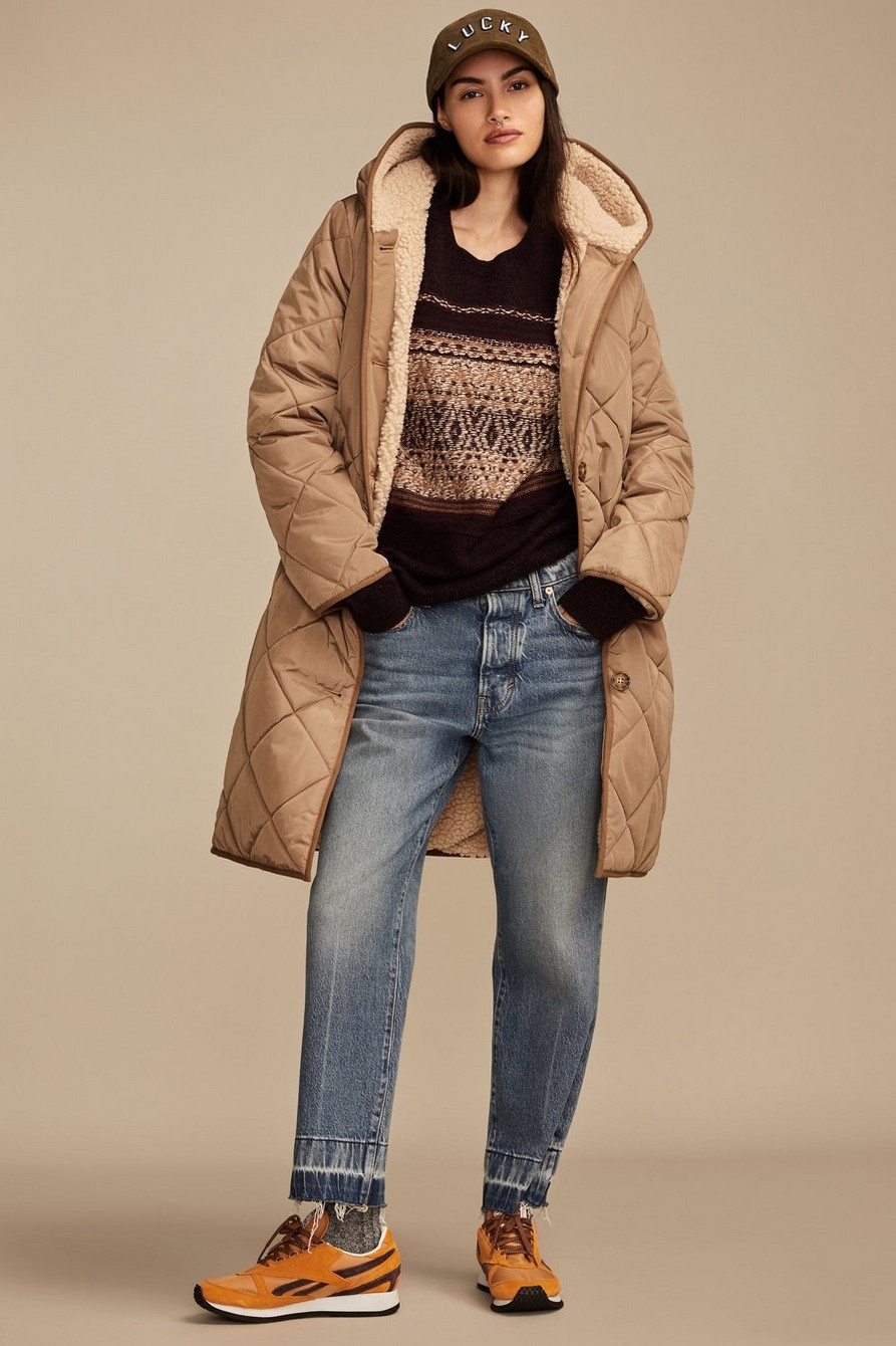 LONG PUFFER JACKET | Lucky Brand
