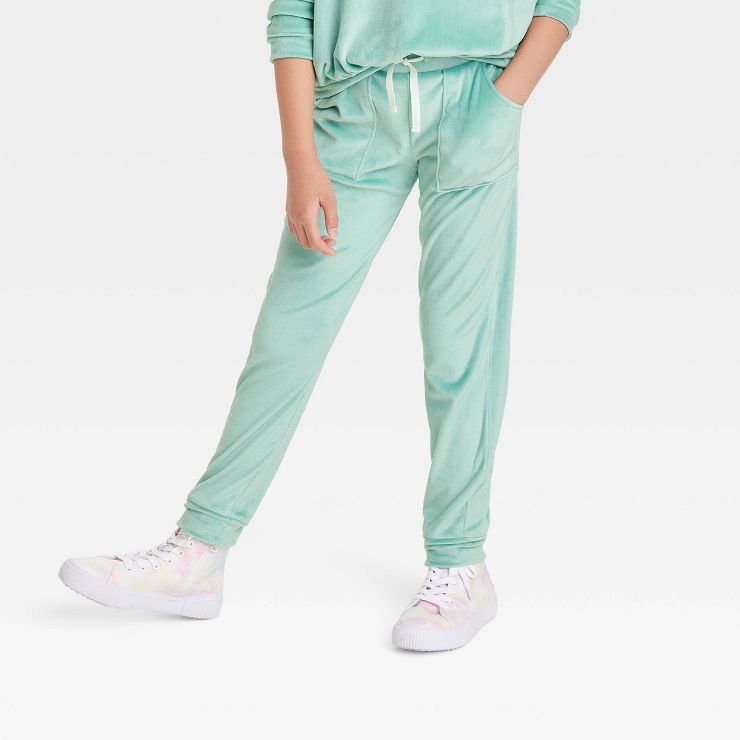 Girls' Micro Fleece Jogger Pants - Cat & Jack™ | Target