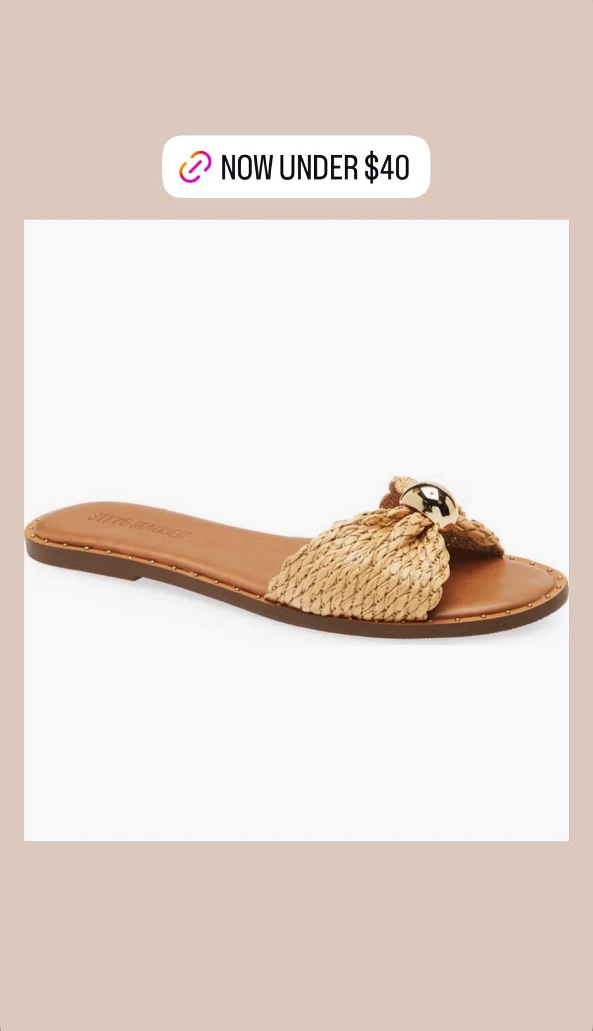 Steve Madden sandals that will look great with any spring and summer outfit! They’re currently on sale!

#LTKSaleAlert #LTKSeasonal #LTKootd