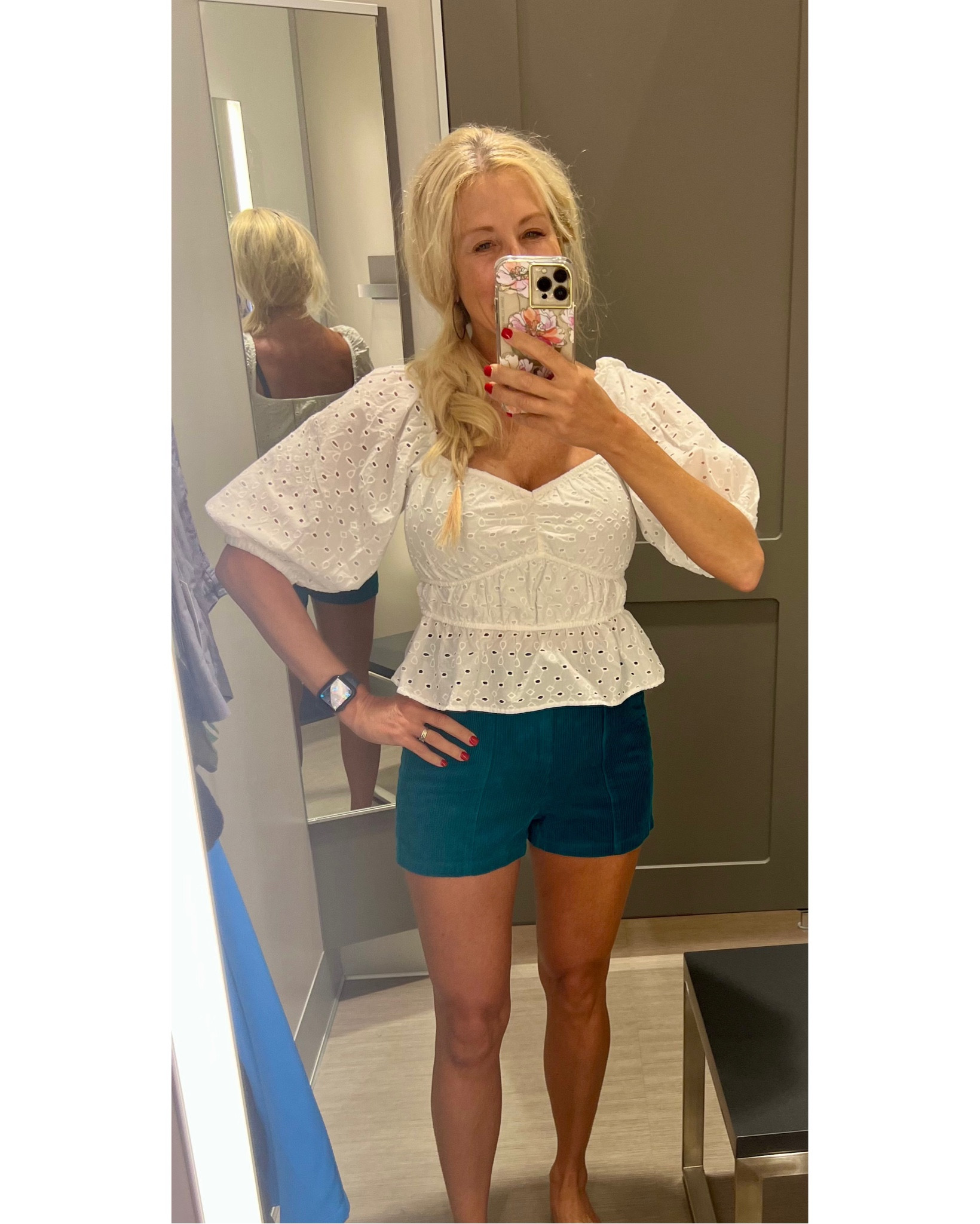 Teal shorts. #shorts #summeroutfit

#LTKtravel #LTKSeasonal #LTKunder100