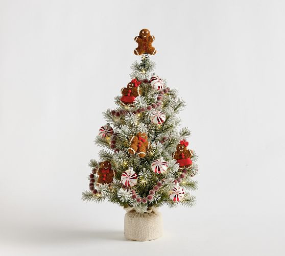 Gingerbread One and Done Mini Tree | Pottery Barn (US)