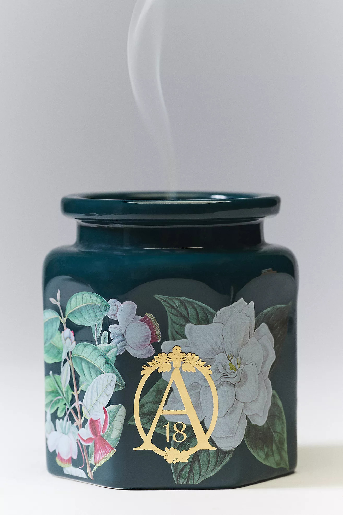 Apothecary 18 Floral Night Gardenia Ceramic Candle | Anthropologie (US)
