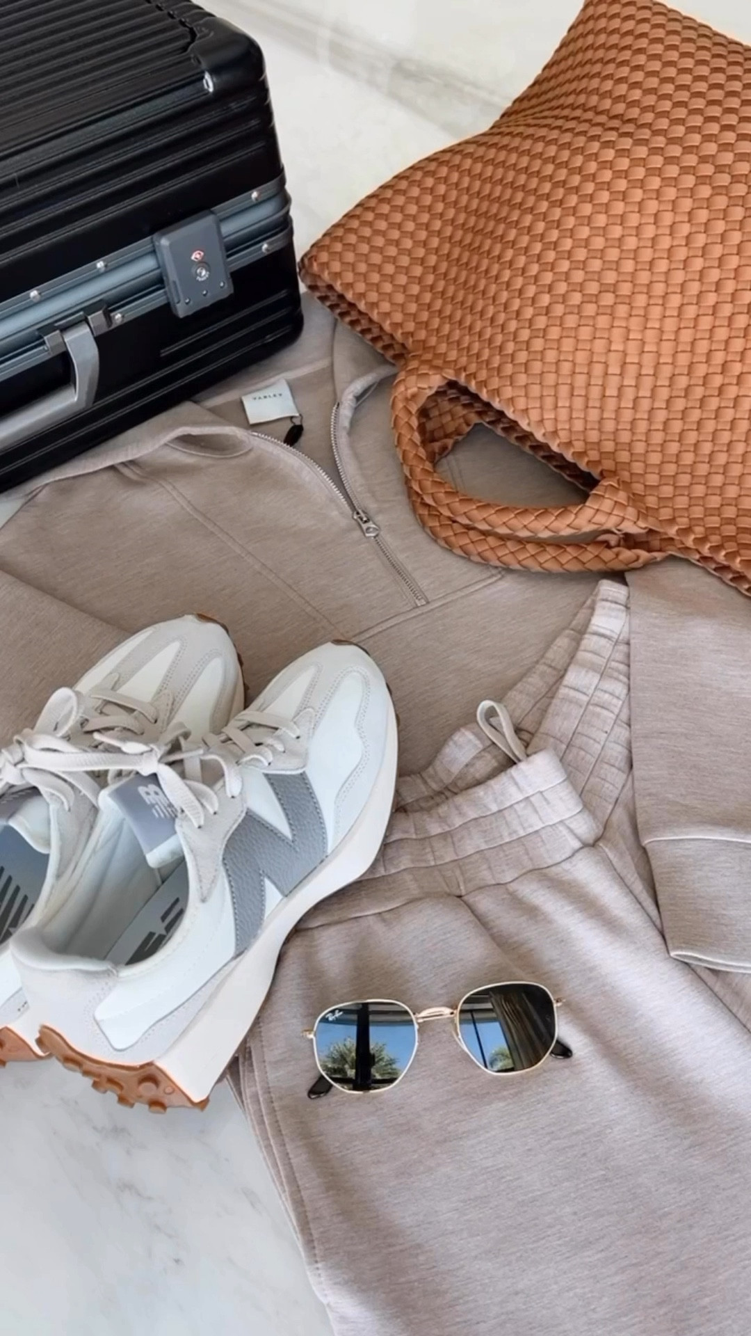 Airport outfit that it’s stylish and comfortable! Everything runs true to size, and I’m wearing a size small on all pieces 



#LTKStyleTip #LTKSeasonal #LTKTravel