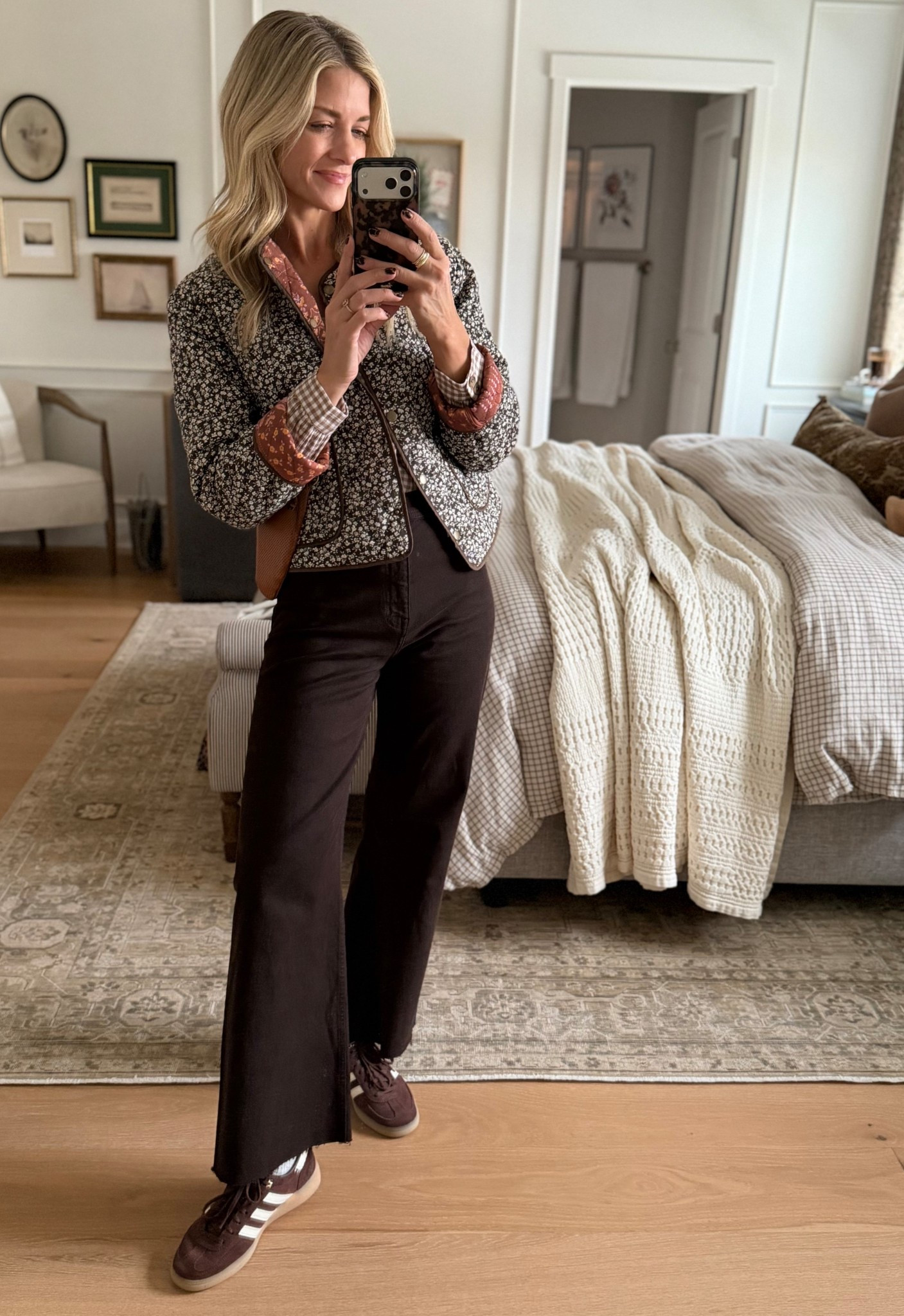 All the cute brown tones for this outfit I wore in Paris!

#LTKOver40 #LTKShoeCrush #LTKStyleTip