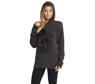 Barefoot Dreams CozyChic Disney Mickey Mouse Ad ult Hoodie | QVC