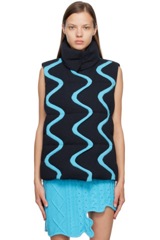 PH5 - Black Milky Down Vest | SSENSE