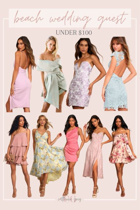 Beach wedding guest dresses for spring & summer - under $100!



#LTKSeasonal #LTKparties #LTKfindsunder100