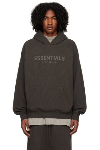 Gray Raglan Hoodie | SSENSE