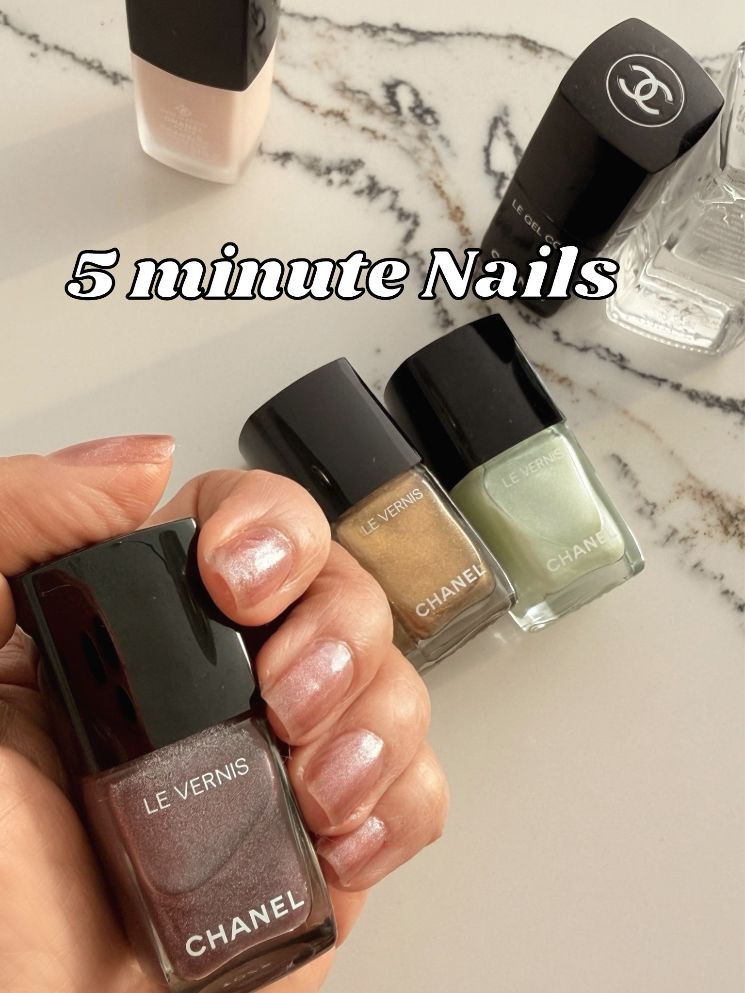 I have a love - hate relationship with Nail Salons . Whenever I want to take a break of gel nails or even acrylics CHANEL is my to go to nail polish. It dries off in seconds and the Top Coat Le Gel gives a luscious finish. I recommend  to apply Base coat to avoid discoloration ( mainly w reds) and for a smoother finish. These are some of the Summer limited edition colors. Can’t wait to try’ em all out .