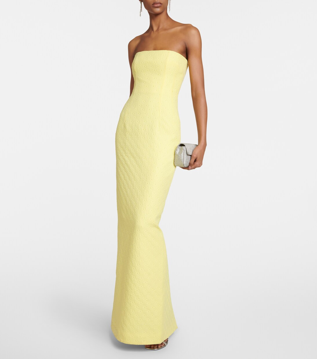 Laelia floral jacquard maxi dress | Mytheresa (UK)