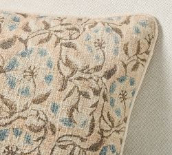 Ella Printed Lumbar Pillow | Pottery Barn (US)