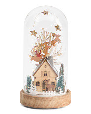 Led Cloche Decoration | TJ Maxx