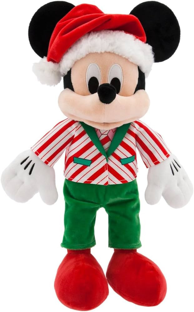 Disney Store Official Mickey Mouse 2023 Edition Holiday Plush – Medium 15-Inch Stuffed Toy – ... | Amazon (US)