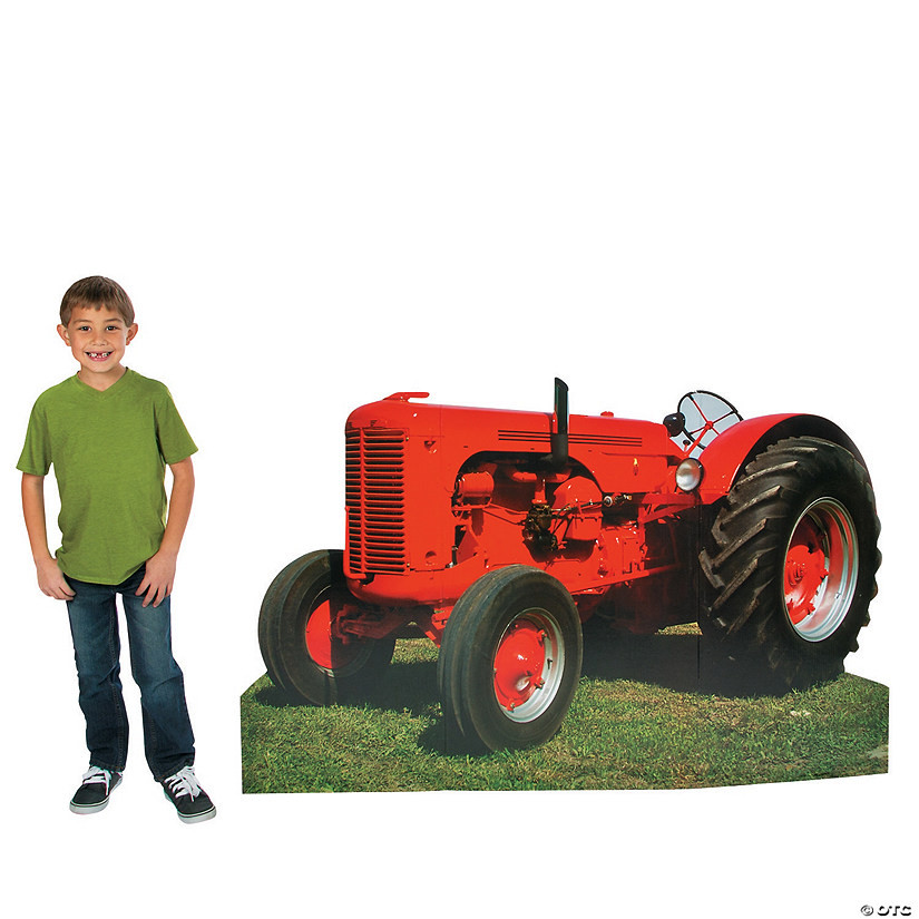 Realistic Tractor Cardboard Stand-Up | Oriental Trading Company