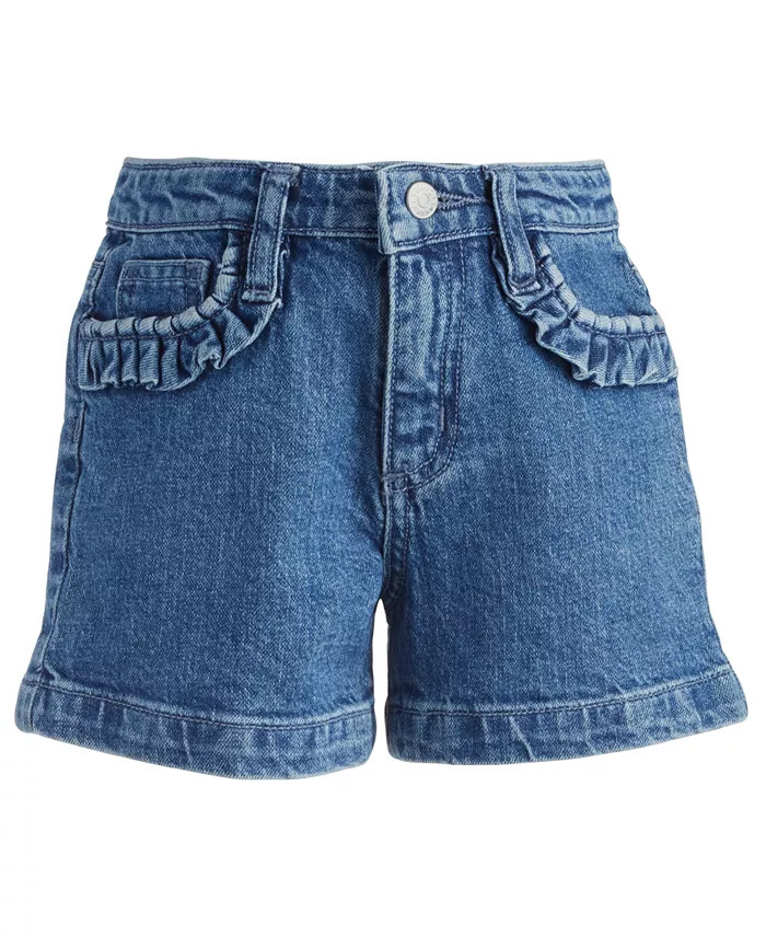 Epic Threads
          
        
  
      
          Little Girls Crocus Ruffled Denim Shorts, Cr... | Macy's