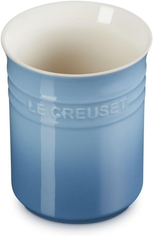 LE CREUSET Stoneware Small Utensil Jar, 1.1 Litres, Chambray, 71501114340001 | Amazon (UK)