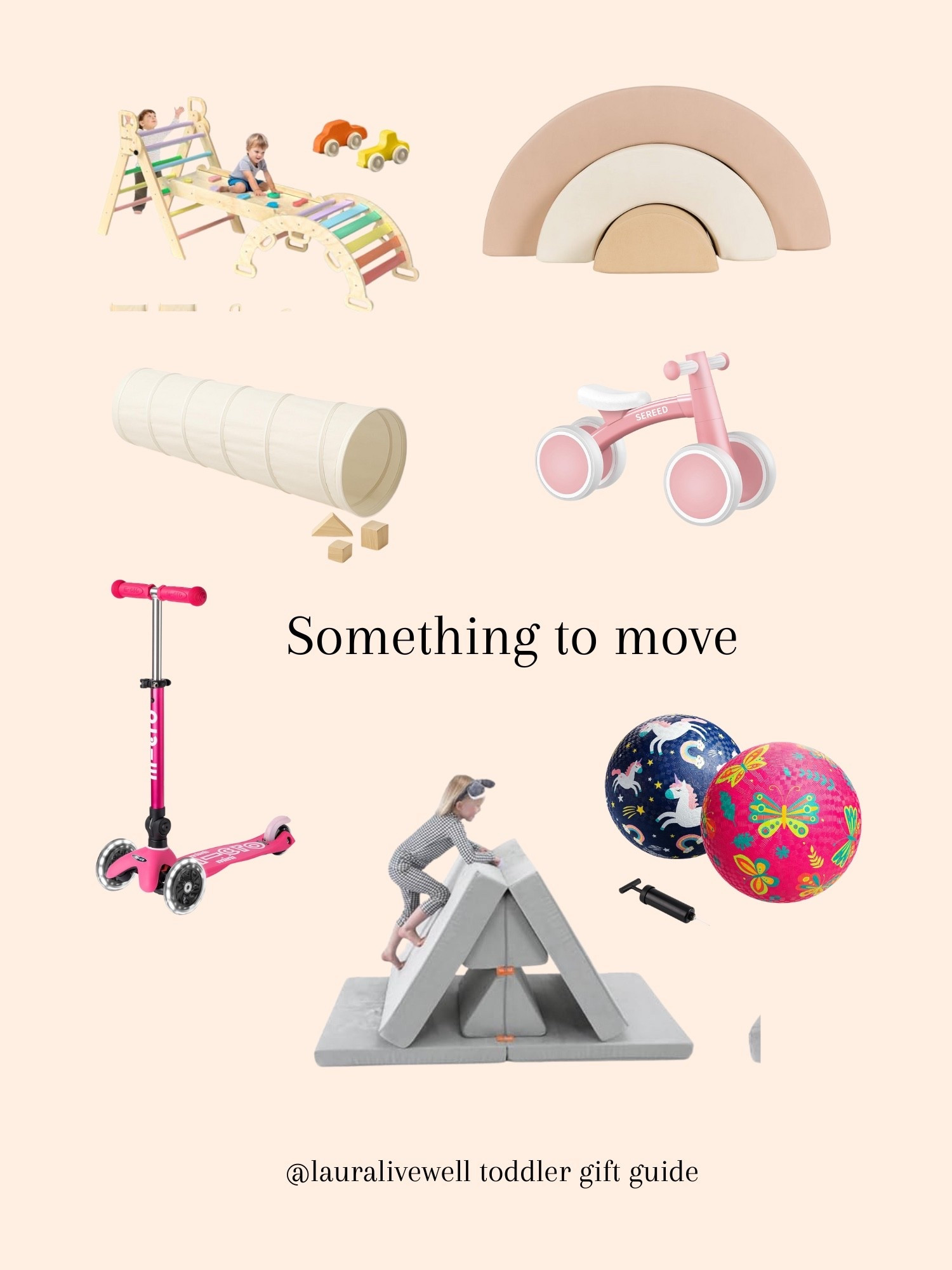 Toddler gift guide: something to move 

#LTKGiftGuide #LTKKids #LTKBaby